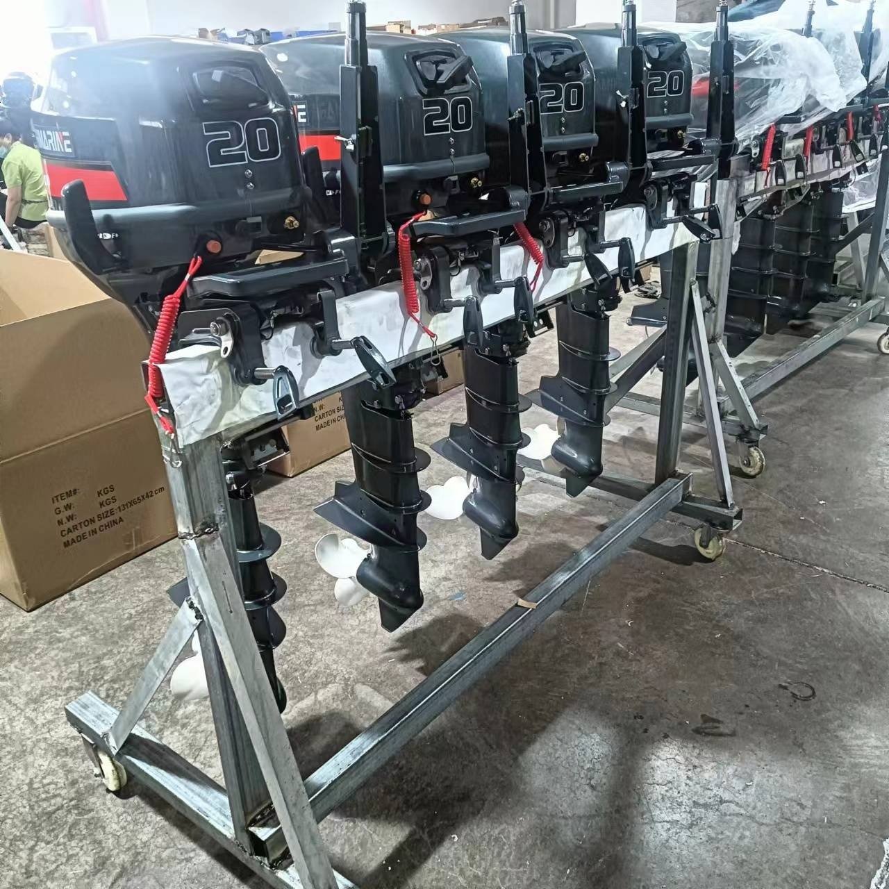 Himarine Brand Small Marine Saltwater 20HP Outboard Motor Engines for Inflatable Fishing Boat