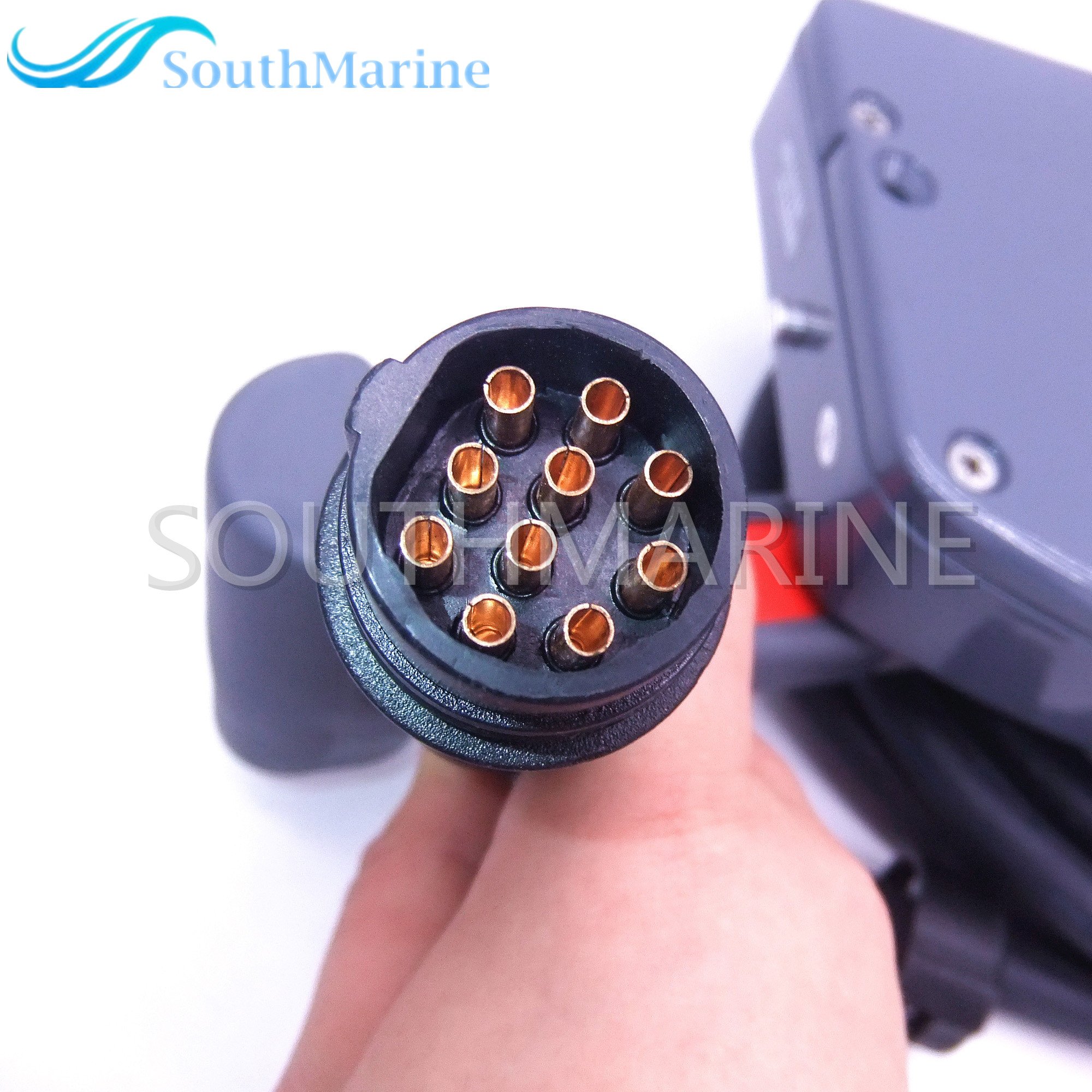 703-48205-16-00 703-48207-1B-10 703-48207-17-10 Remote Control Box for Yamaha Outboard Steering System 10 Pins , Right Hand