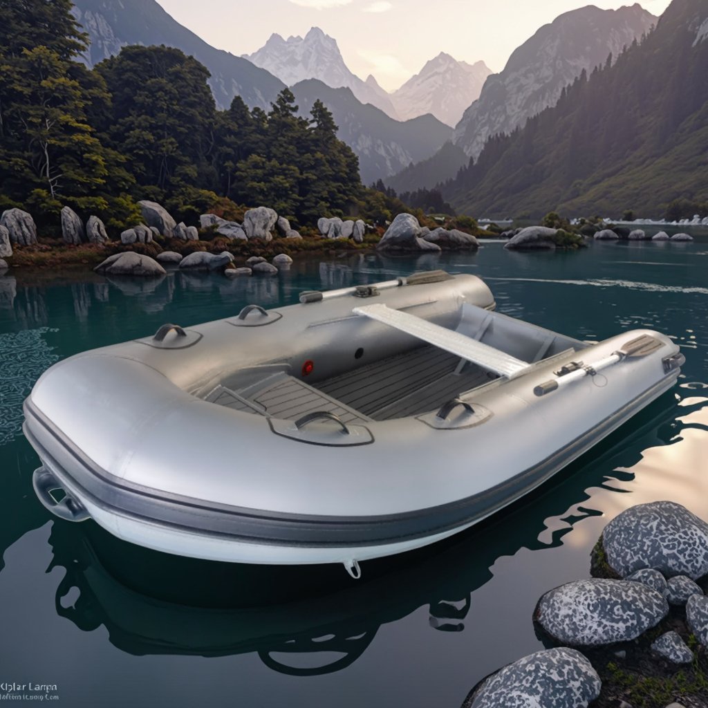 350cm 4 Person Rigid Hull Deep V Aluminum RIB Boat for River and Lake Sports & Entertainment Diver-Friendly