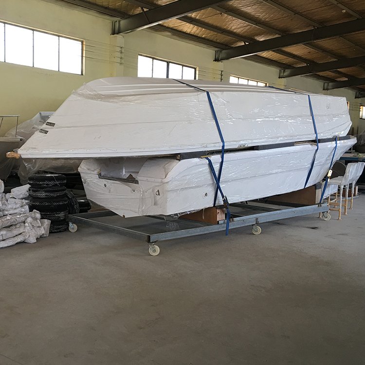 YAMANE YACHT Center Console Fishing Boat 24ft Aluminum and Fiberglass Hull Boat with Engine
