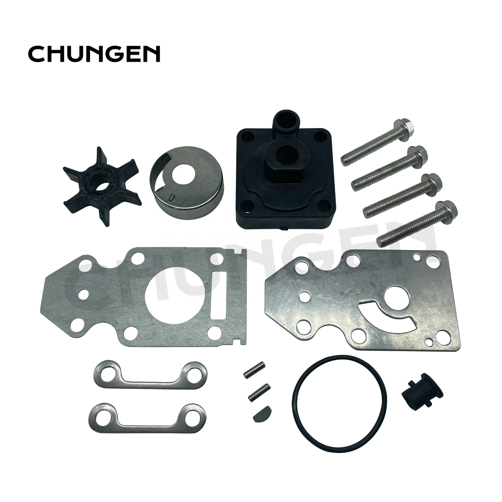 63V-W0078-02-00/63V-44301-00 Water Pump Impeller Repair Kit for Yamaha Spare Parts Outboard Motor 9.9 15hp Outboard Engine