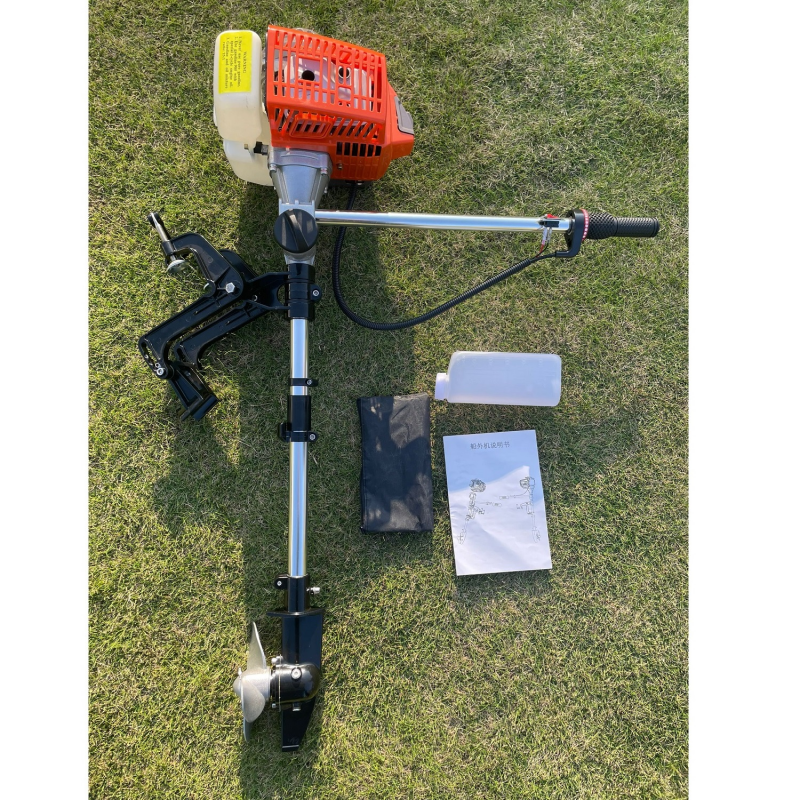 Two Stroke 3.5HP Outboard Gas Engine 63cc Air Cooling Gasoline Motor for Boats