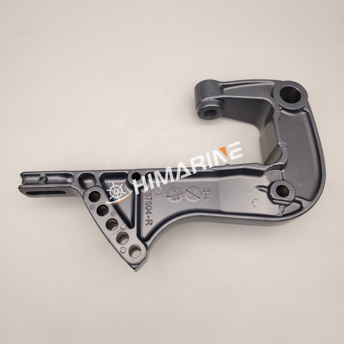676-43112-04-4D Bracket, Clamp 2 for Yamaha Outboard Engine Boat Motor Parts 40HP E40G 676-43112 676-43112-04-EK
