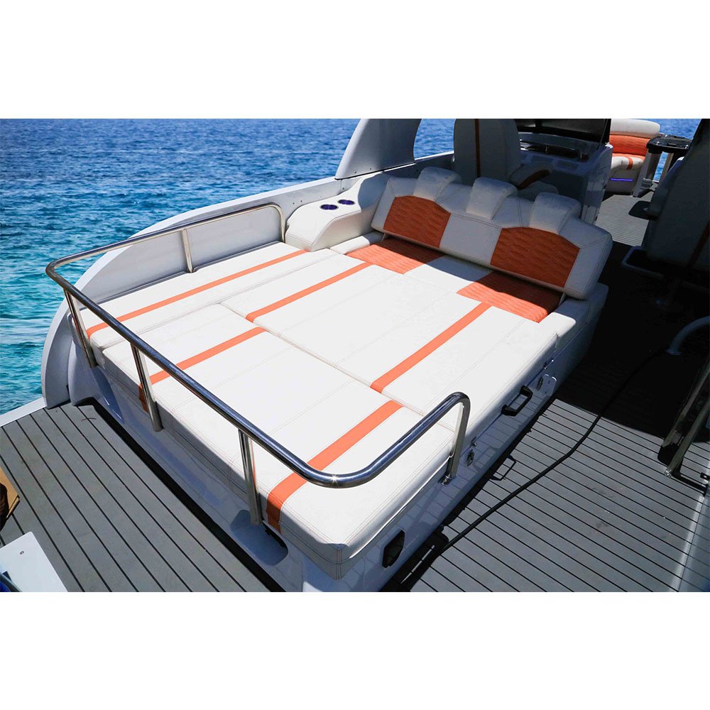 22Ft Leisure Cabin Cruiser Luxury Yacht Aluminium Pontoon Boat With Engines Fiberglass Motor and Trailer Outboard for Sale