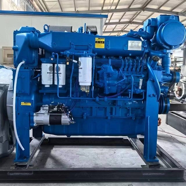 275kw 375hp 2100rpm Inboard Ship Main Engine for Boat WD12C375-21