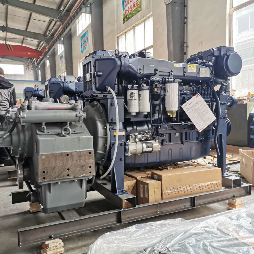 275kw 375hp 2100rpm Inboard Ship Main Engine for Boat WD12C375-21