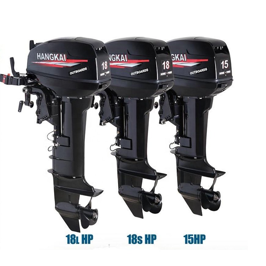 High Quality Hangkai 2 Stroke 15hp Like Yamaha 15 hp Boat Engine 15hp Outboard Motor Seadoo Mercruiser Boat Engine Outboard