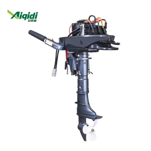 New Energy Aiqidi Electric Boat Engine 7HP 48V Outboard Motor Powered by Battery Long Shaft