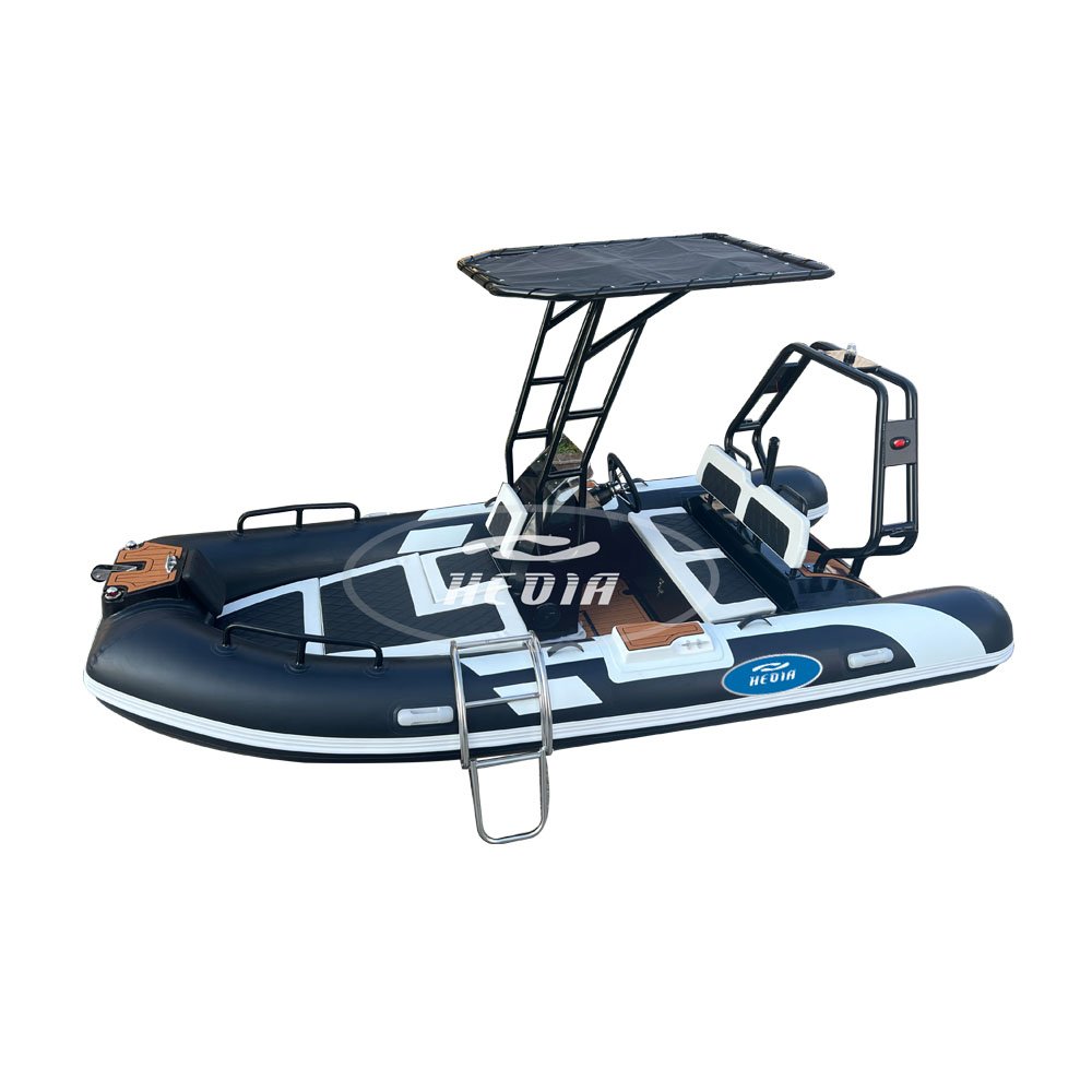2024 New Design 420 Leisure Small Speed Boat With Outboard Engine 4.2m Luxury Yacht 14ft Aluminium Fishing Boat