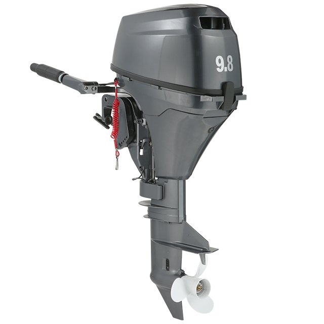 CE Approved 9.8hp 4-Stroke Manual Starting System Water Cooled Outboard Motor for Smooth Sailing