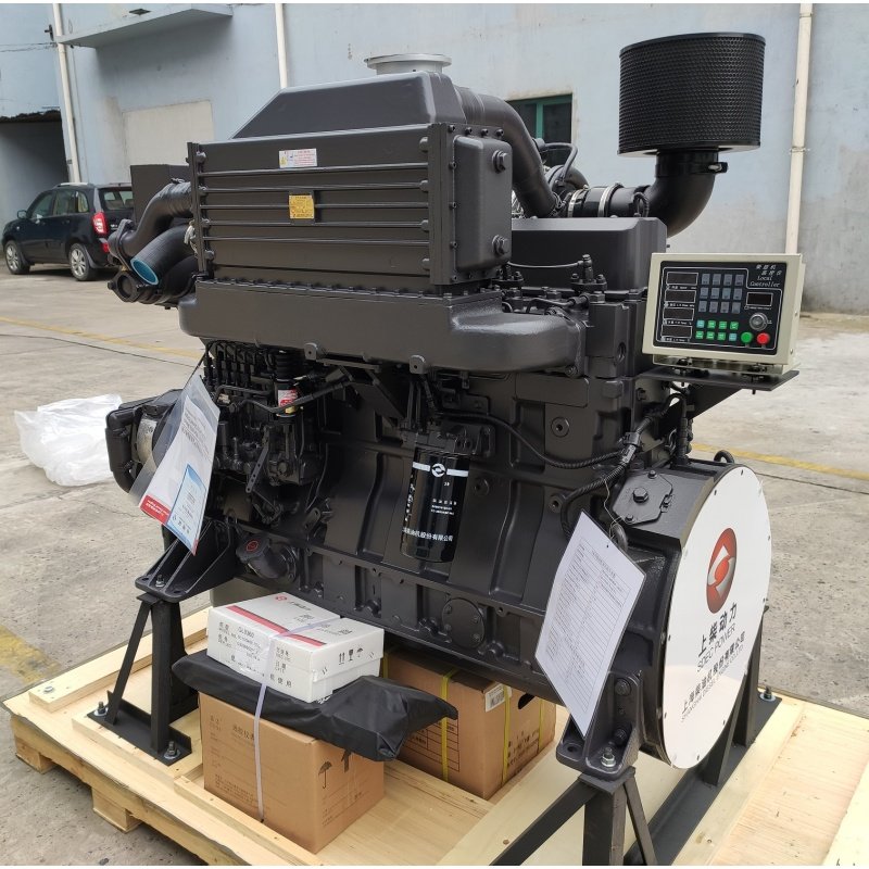 Hot Sale Shanghai New Power SC12E420.18CA1 500HP Marine Diesel Engine High Speed Inboard IMO II for Fast Boat