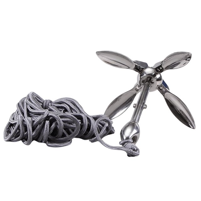Custom Precision Casting Stainless Steel 316 Yacht Anchor New Condition Investment Casting Service for Boat Engines
