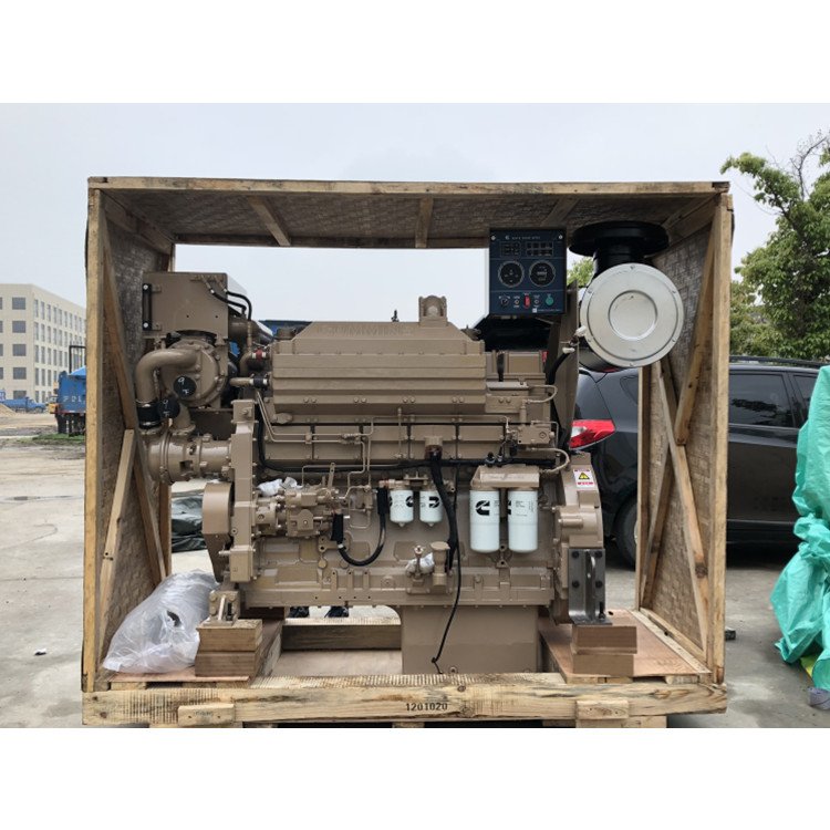 6 Cylinder 4 Stroke Inboard Ship Motor 6 Cylinder KTA19 Marine diesel Engine