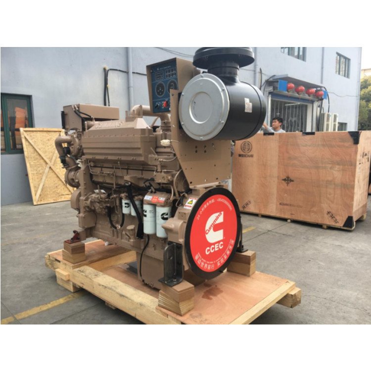 6 Cylinder 4 Stroke Inboard Ship Motor 6 Cylinder KTA19 Marine diesel Engine