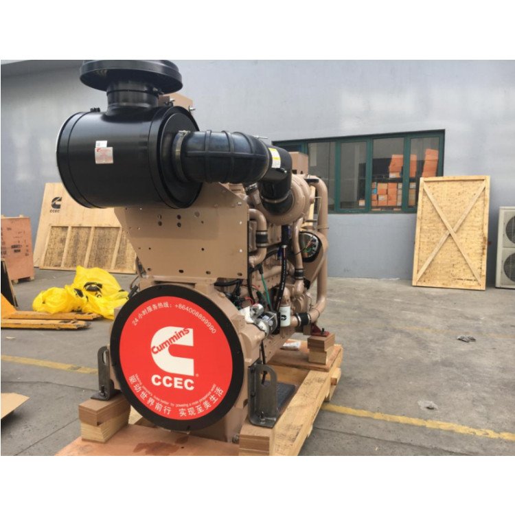 6 Cylinder 4 Stroke Inboard Ship Motor 6 Cylinder KTA19 Marine diesel Engine