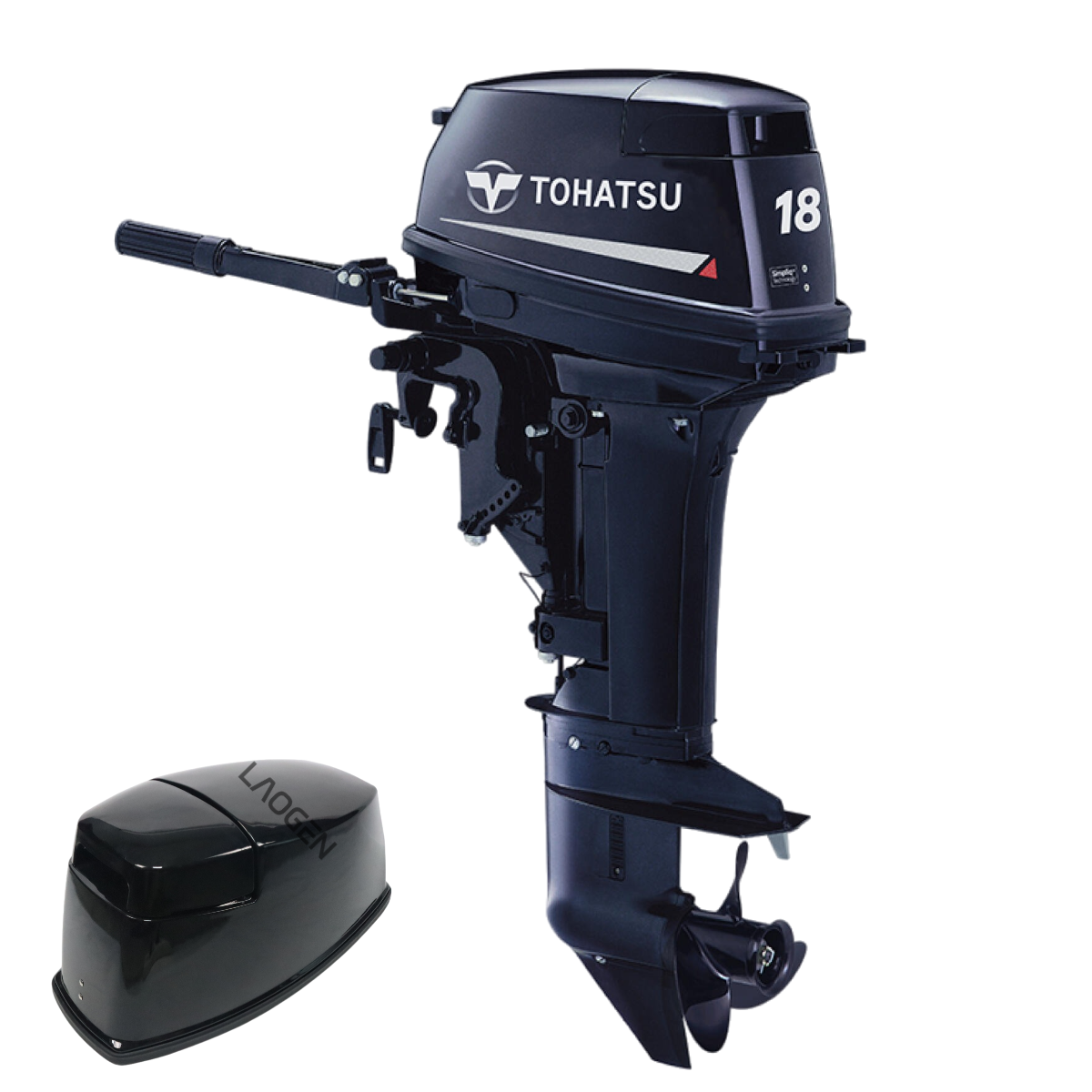 3M4S67500-1 Tohatsu M18E2 Top Sticker 2 Stroke Outboard Motor Parts for Mercury Outboard Motor 15M Boat Engine