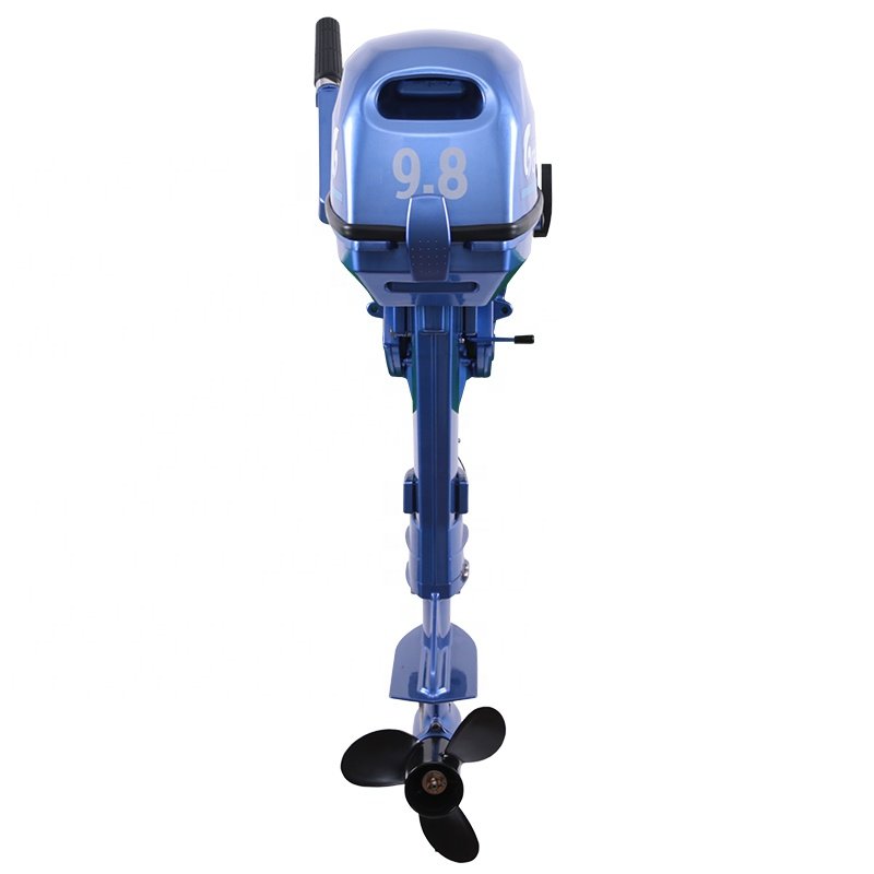 Chinese Brand 9.8 HP Gasoline Outboard Motor 2-Stroke Water Cooled Long or Short Shaft Outboard Engine