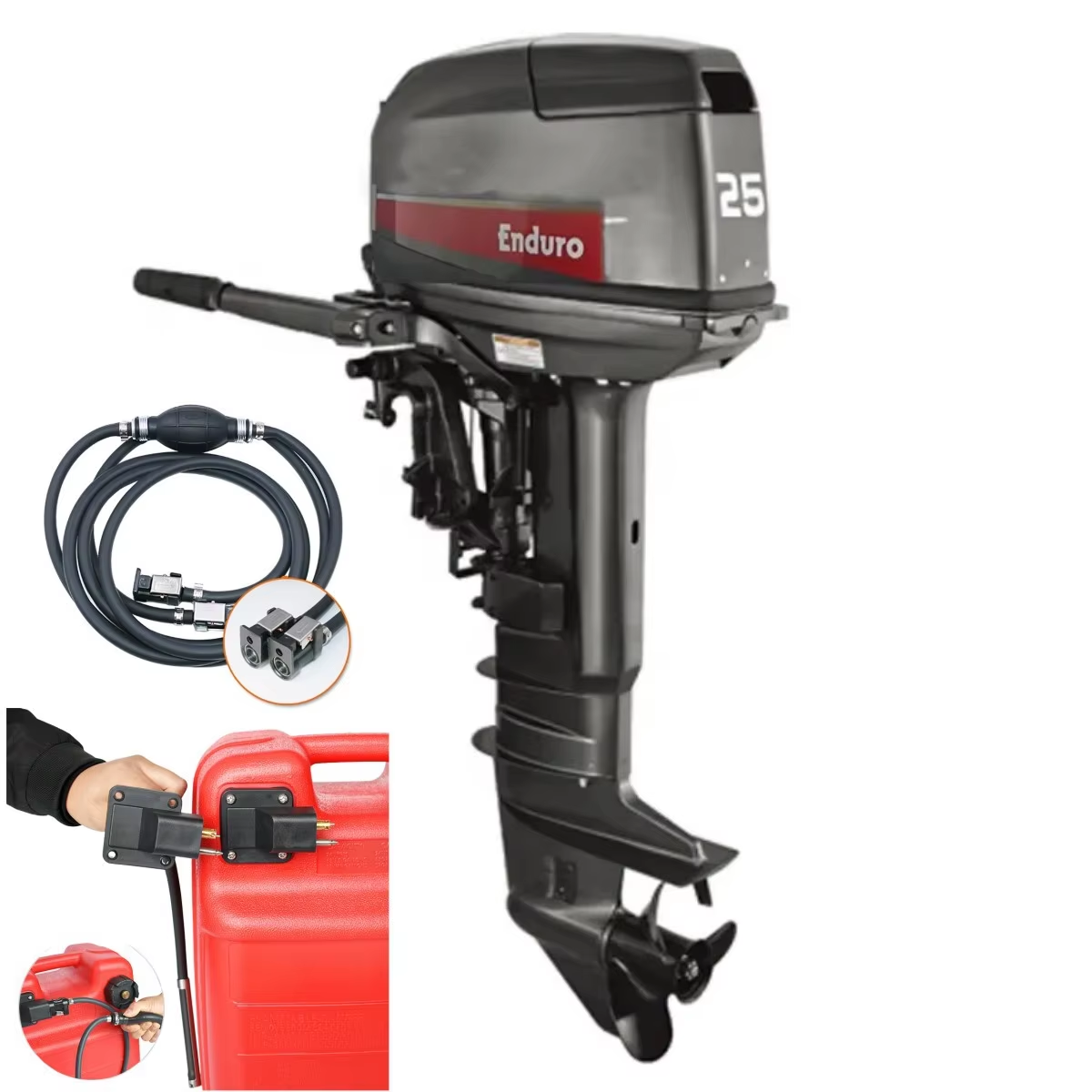 Original genuine goods Yamahas 15HP Boat Engine 2 Stroke 15FMHL Outboard Motor