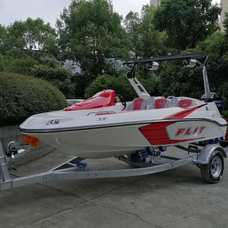 Standard Equipments Under 5M Speed Boat with 4 Stroke 60 Horse Power Outboard Engine