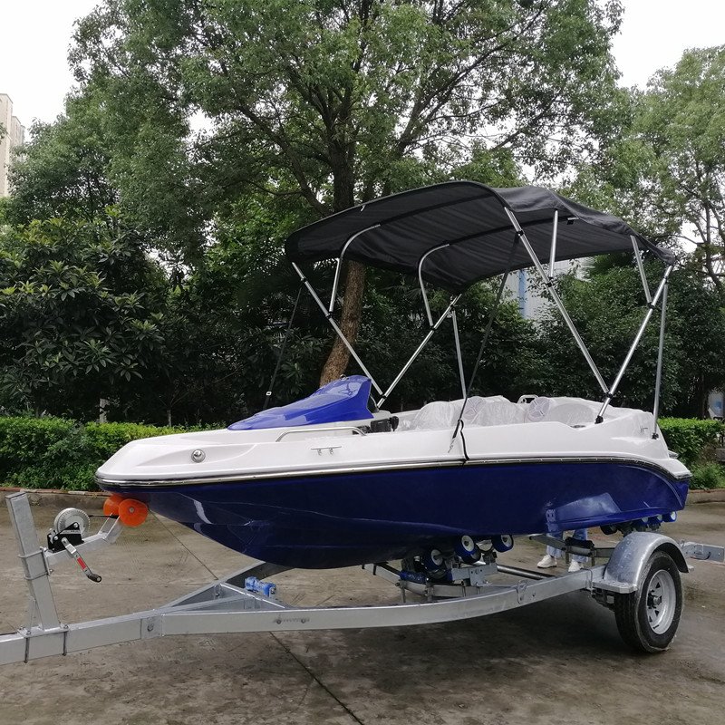 Standard Equipments Under 5M Speed Boat with 4 Stroke 60 Horse Power Outboard Engine