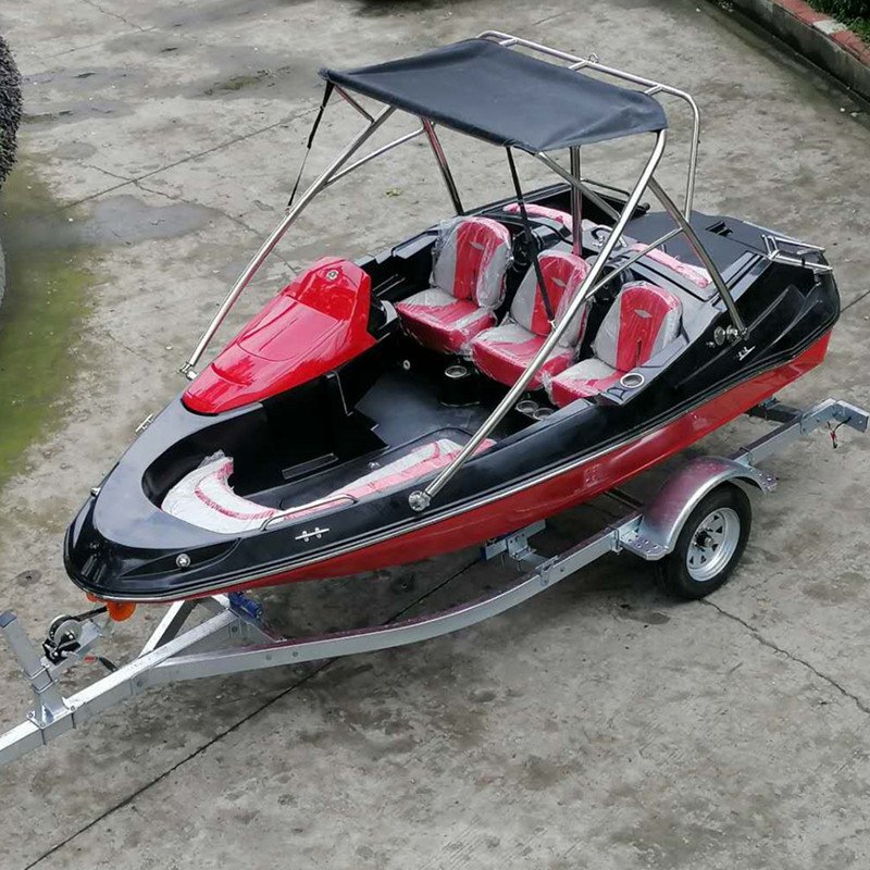 Standard Equipments Under 5M Speed Boat with 4 Stroke 60 Horse Power Outboard Engine