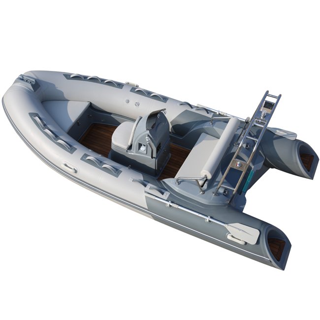 Hot Sale Deep v Aluminum Rib Boat Sport Rib Boat 430 with Trailer Boat Engines