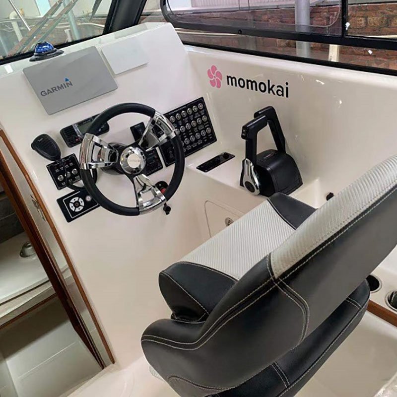 36ft Luxury Sport Yacht Fiberglass Fishing Speed Passenger Boat with Outboard Engine for Yacht Parties and Sale