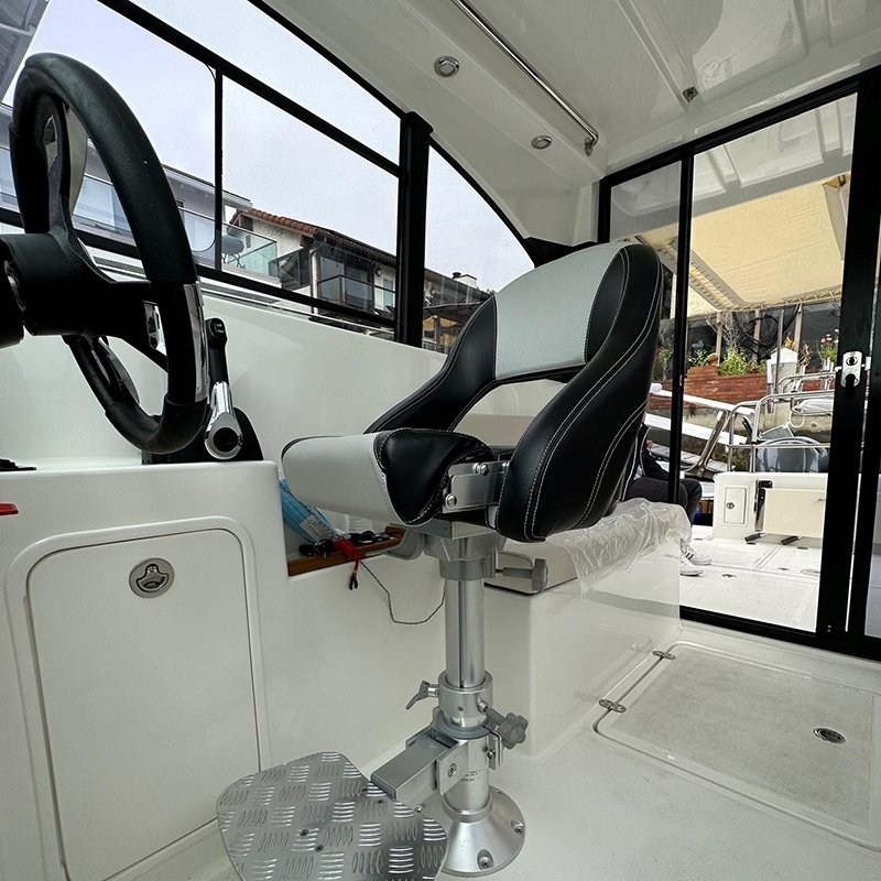 36ft Luxury Sport Yacht Fiberglass Fishing Speed Passenger Boat with Outboard Engine for Yacht Parties and Sale