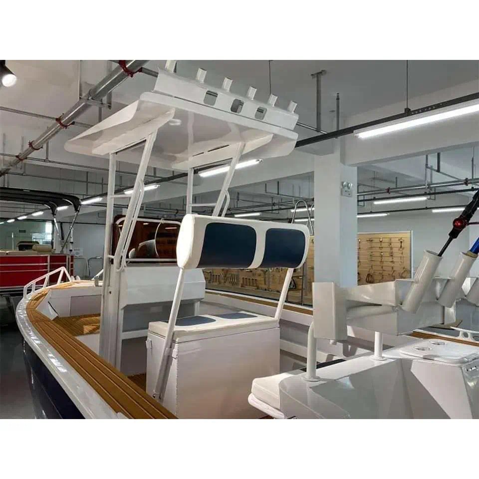 Allhouse High Quality Aluminum Hull Center Console Fishing Working Boat With Engine