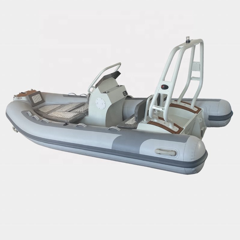CE Certificate Double Hull Orca/Hypalon/PVC 13ft Sport Aluminum Rib Inflatable Boat for Ocean