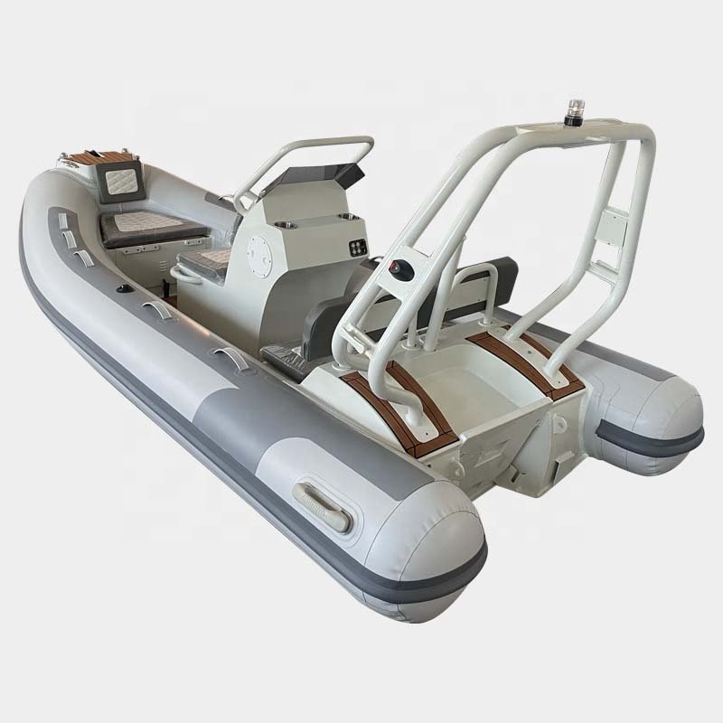 CE Certificate Double Hull Orca/Hypalon/PVC 13ft Sport Aluminum Rib Inflatable Boat for Ocean