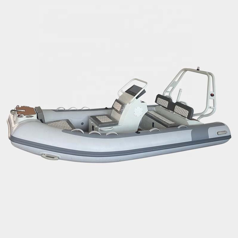 CE Certificate Double Hull Orca/Hypalon/PVC 13ft Sport Aluminum Rib Inflatable Boat for Ocean