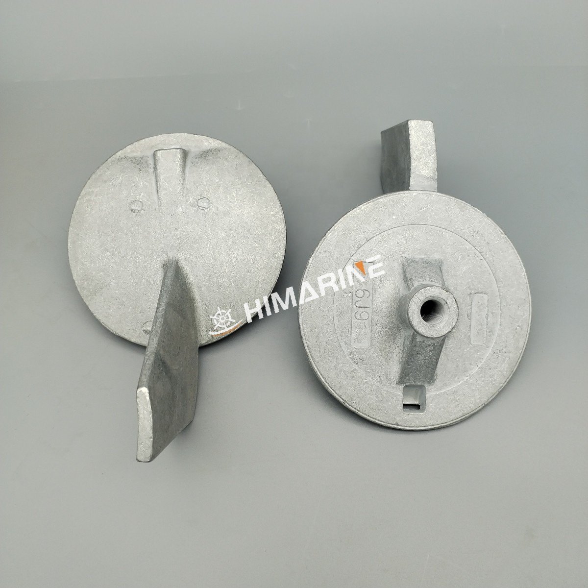 6J9-45371 Zinc Trim Tab Anode Replacement for Yamaha 6J9-45371-00 6J9-45371-01 Mercury 879608 Outboard Motor Boat Engine Parts