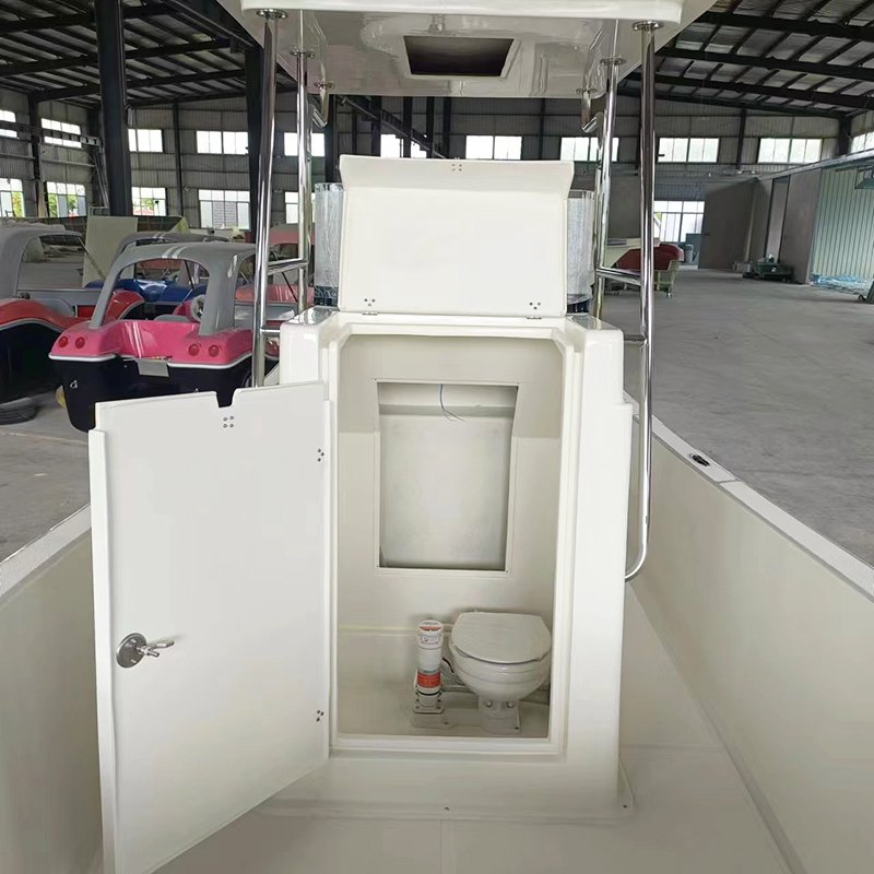 7m Center Console Sport Yacht Recreational Fiberglass Fishing Boats with Outboard Engine for Sale