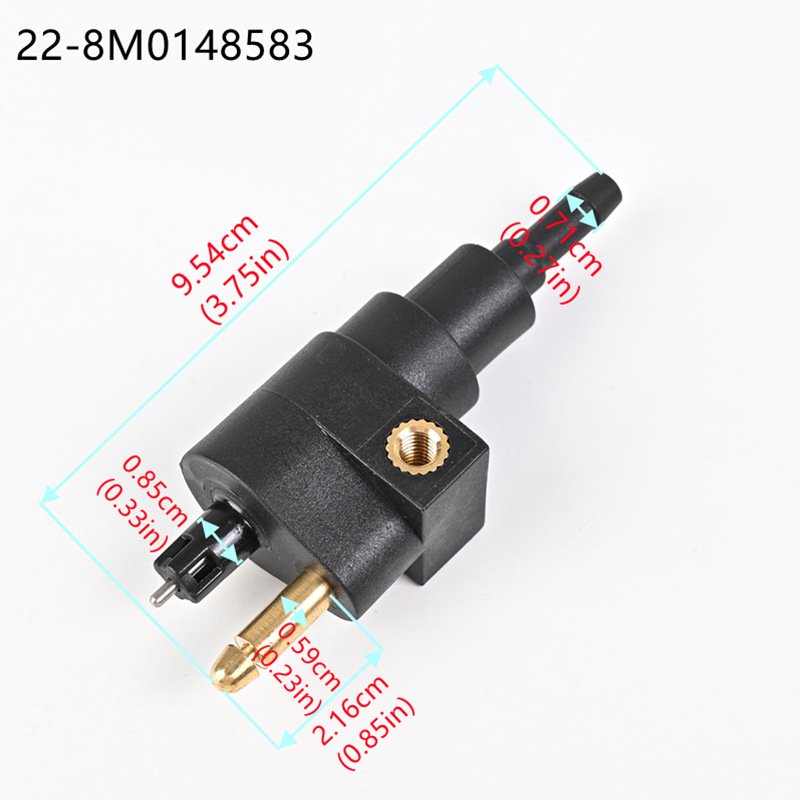 MERCURY MARINER/SUZUKI/TOHATSU 2 Stroke Outboard Boat Engines Spare Parts Line Quick Connector Tank End Hose Fittings Gasoline
