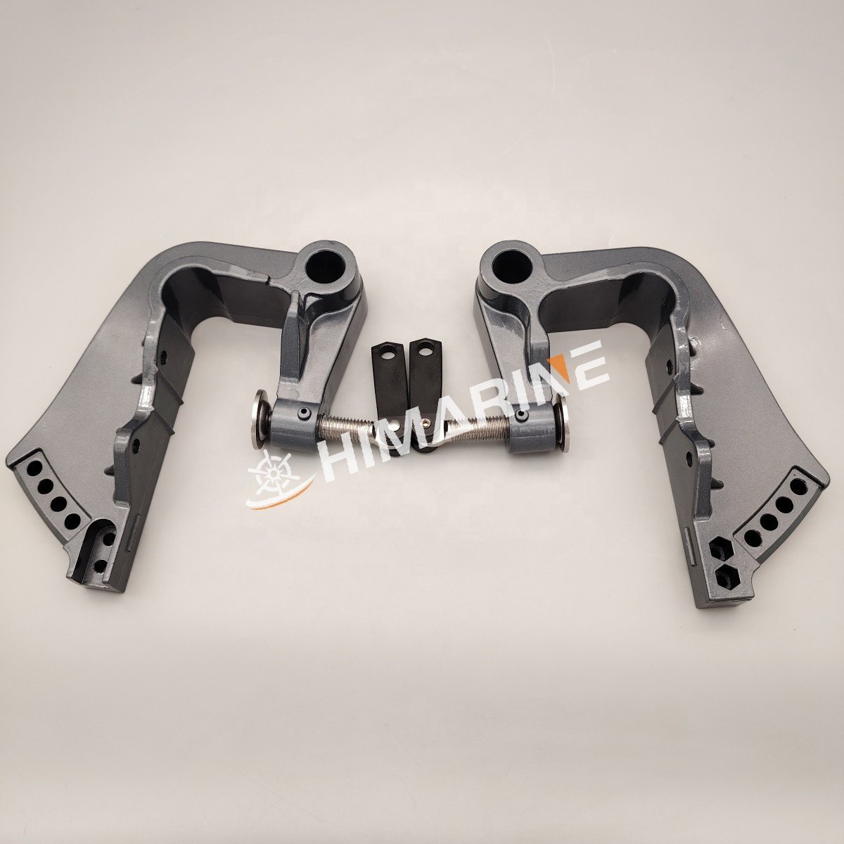 63V-43111 & 63V-43112 BRACKET CLAMP SET For 2T 9.9HP 15HP Yamaha Outboard Motor Boat Engine 63V-43111-06-4D 63V-43112-07-4D