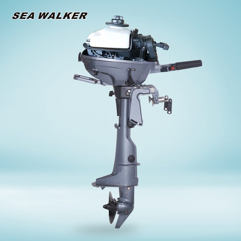 Seawalker 4 Stroke 3.5HP Outboard Motor Short Shaft for Fishing Boat Marine Outboard Boat Engine