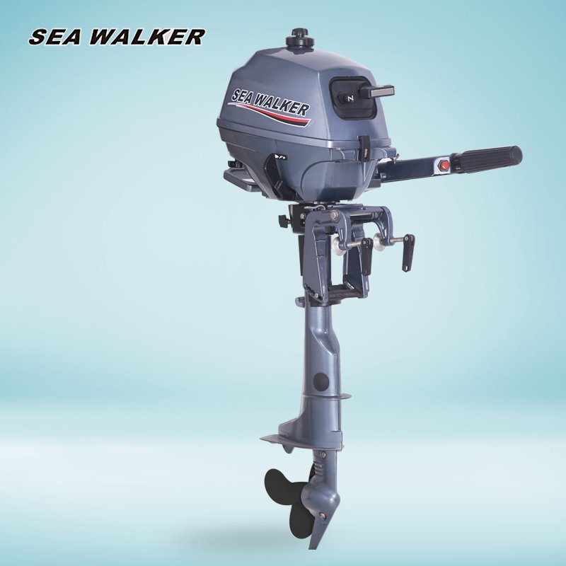 Seawalker 4 Stroke 3.5HP Outboard Motor Short Shaft for Fishing Boat Marine Outboard Boat Engine
