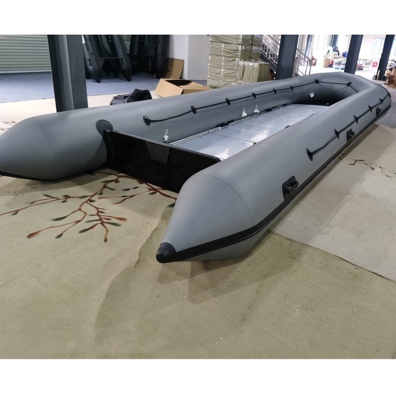8m Aluminum Floor 30 Person Large Inflatable Rescue Boat with Engine