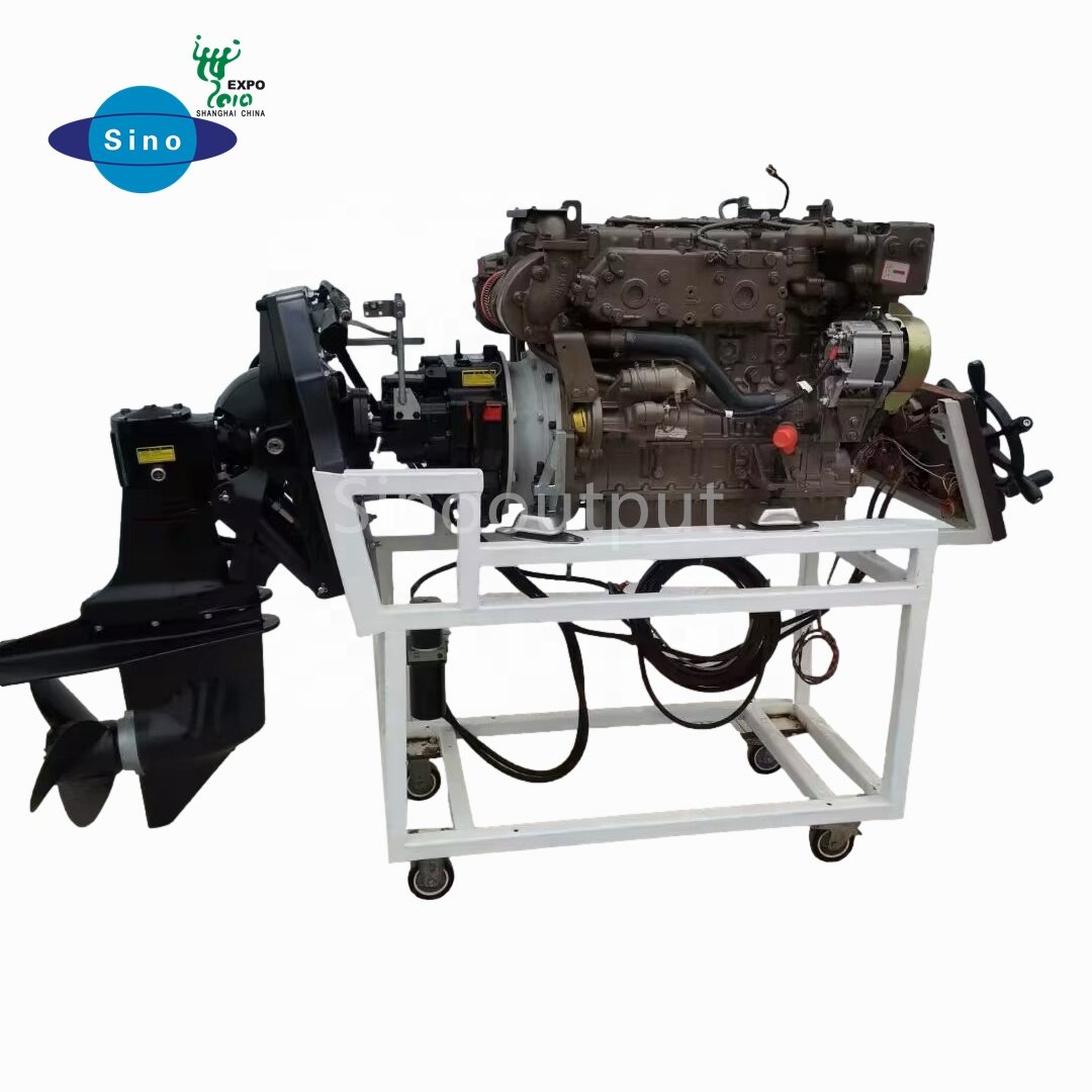 Sinooutput Boat Engine 90hp-150hp High Speed Yacht Power Yuchai Weichai Inboard Marine diesel Engine with Stern Drive