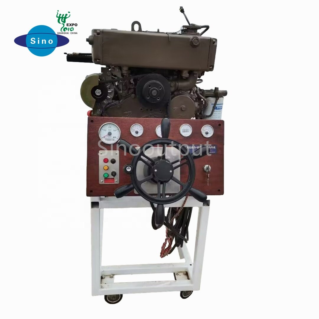 Sinooutput Boat Engine 90hp-150hp High Speed Yacht Power Yuchai Weichai Inboard Marine diesel Engine with Stern Drive