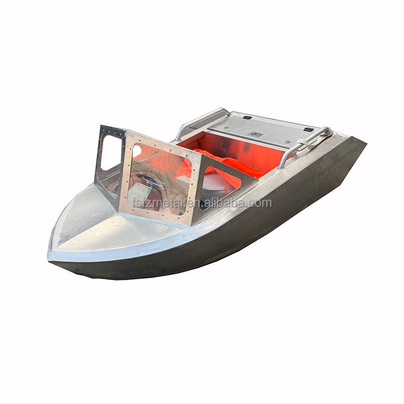 Aluminum Powered Jet Boat with Inboard Engine Speed Boat Mini Speed Boat Adults
