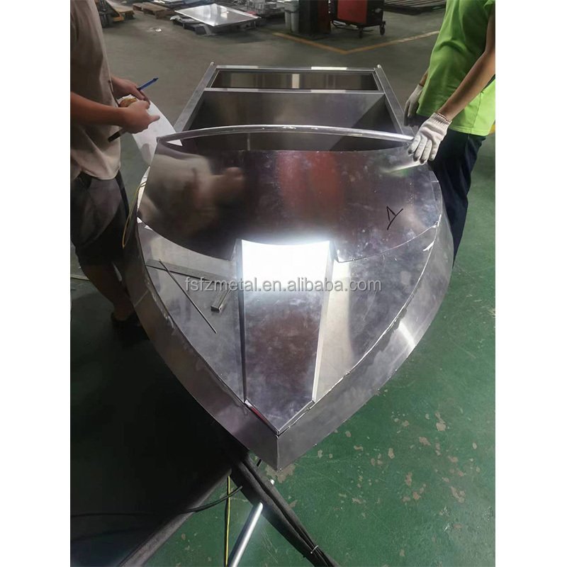 Aluminum Powered Jet Boat with Inboard Engine Speed Boat Mini Speed Boat Adults