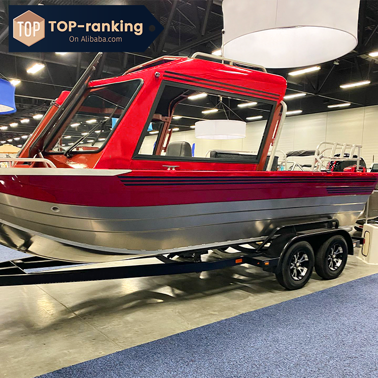 2023 Shipyard Kinocean Luxury Aluminum Fishing Cabin Cruiser Boat With Motor for Sale