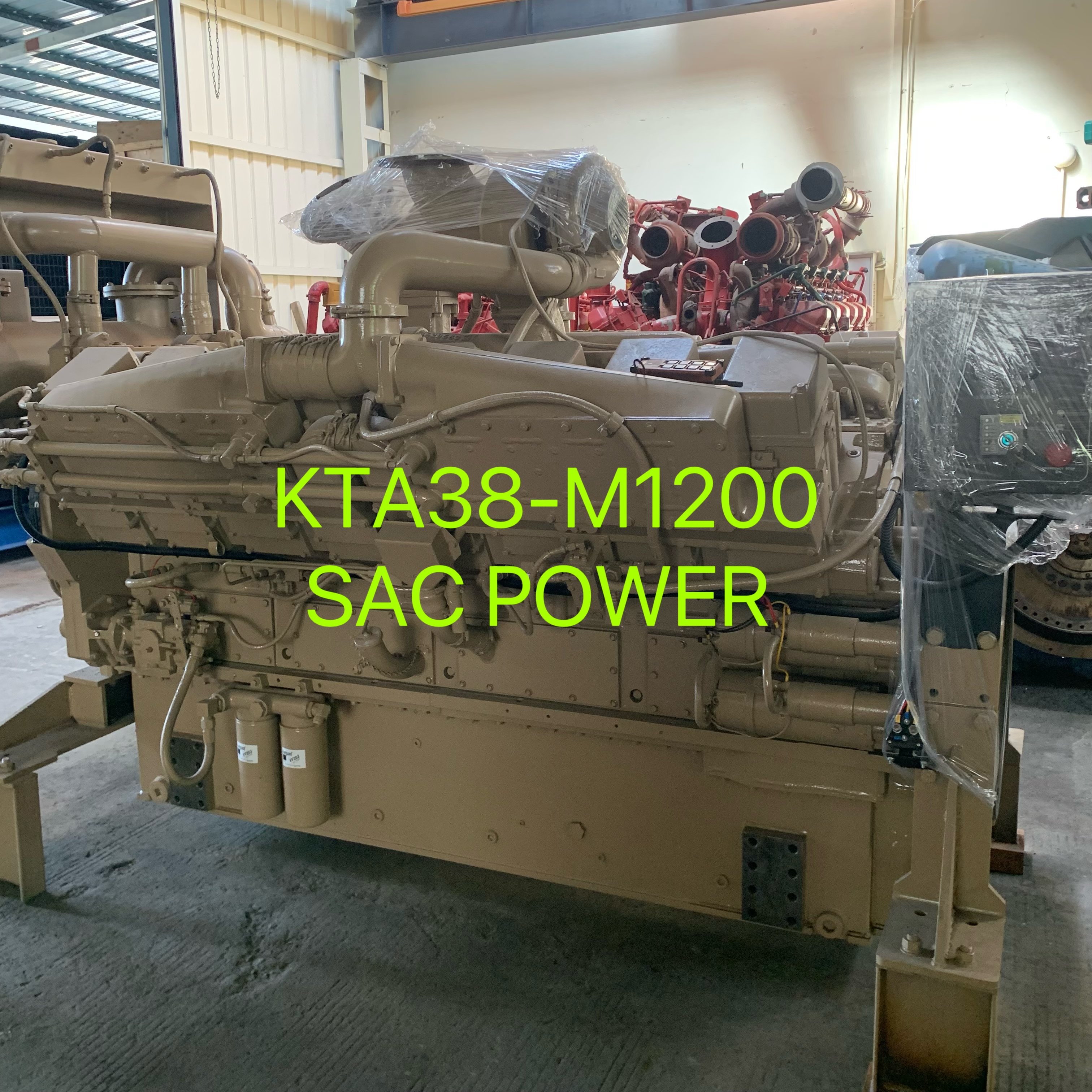 Diesel Engine CCEC KTA38-M KTA38 M2 1200hp Diesel Engine 1200hp for cummins Motor diesel Marine K38-M2