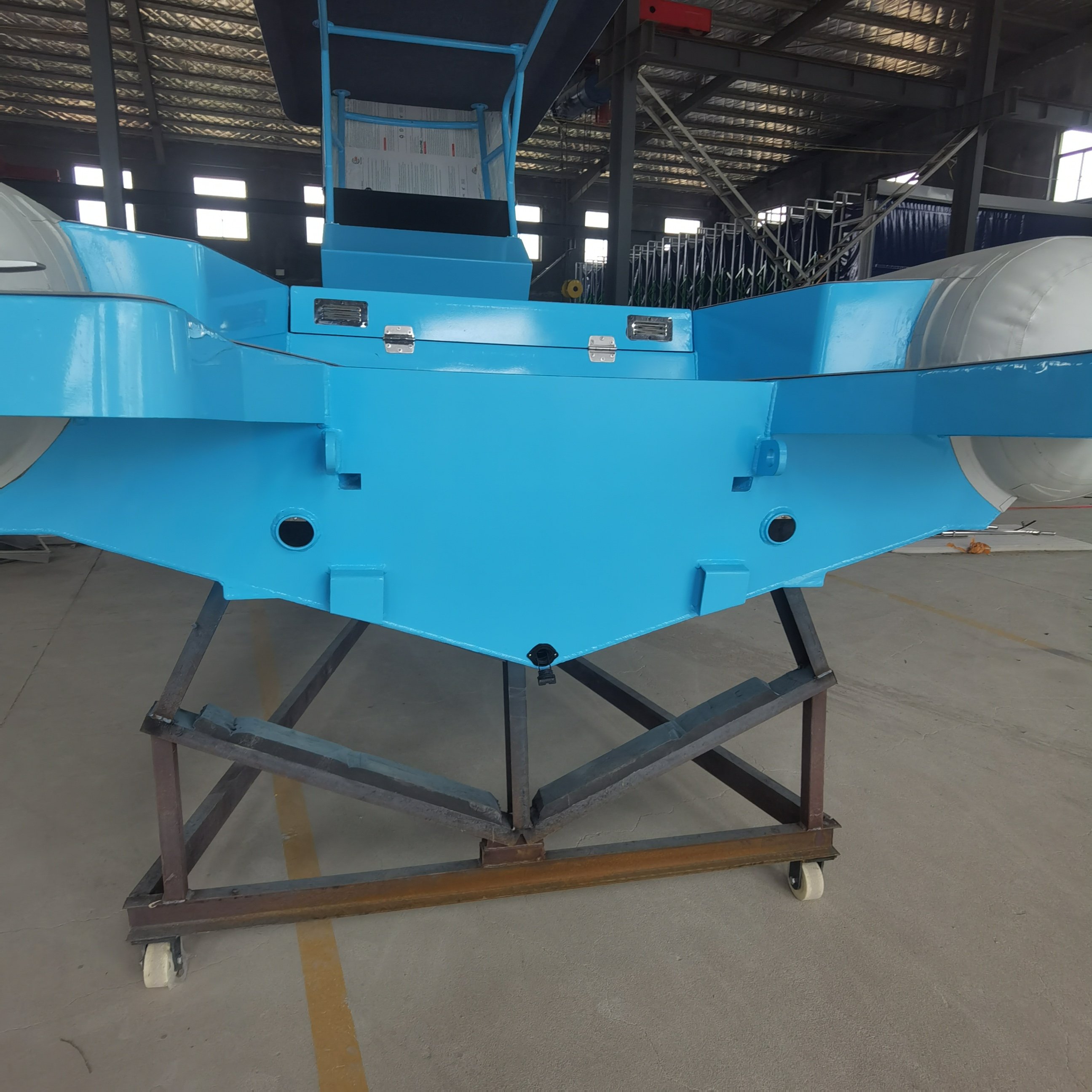 Seven Marine 6.2m Blue Aluminum Hull PVC Tube Sport Yacht 3m Length Inflatable Rib Boat with Water Sports Outboard Engine