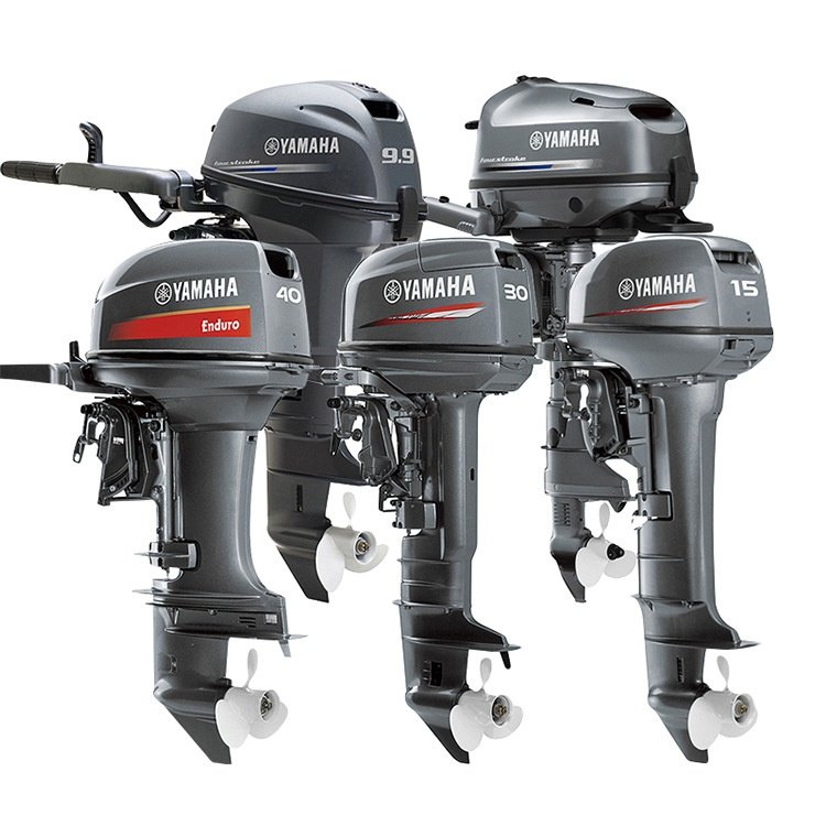 Original Yamaha 2.0L Water-Cooled Outboard Motor Two-Stroke Engine With Electric Start for Boats Gasoline Fuel
