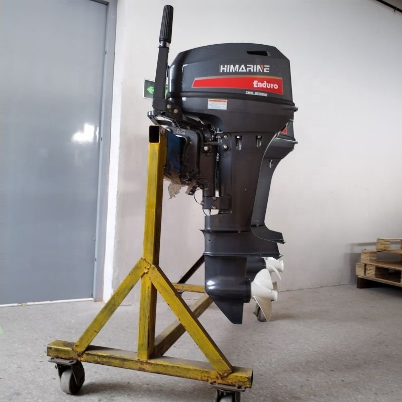 Himarine Brand Outboard Engine 9.9hp 2 Stroke Manual 24l External Fuel Tank Assy Latest Design Short Shaft Boat Motor