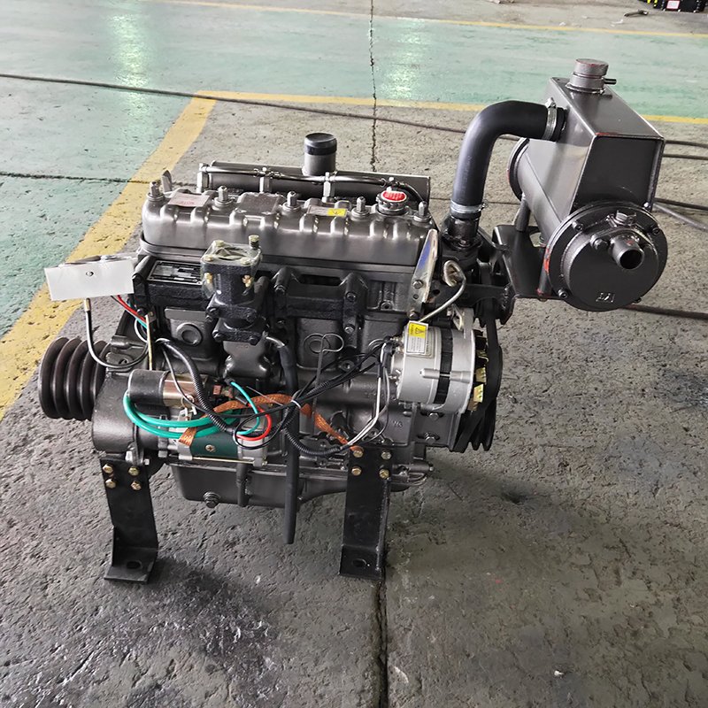 Marine Engine 52P Horsepower Small Four Cylinder Water-cooled Fishing Boat Slurry Machine ZH490C diesel Engine