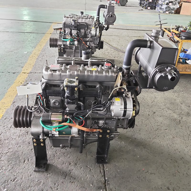 Marine Engine 52P Horsepower Small Four Cylinder Water-cooled Fishing Boat Slurry Machine ZH490C diesel Engine